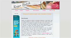Desktop Screenshot of deco-peinture.ch